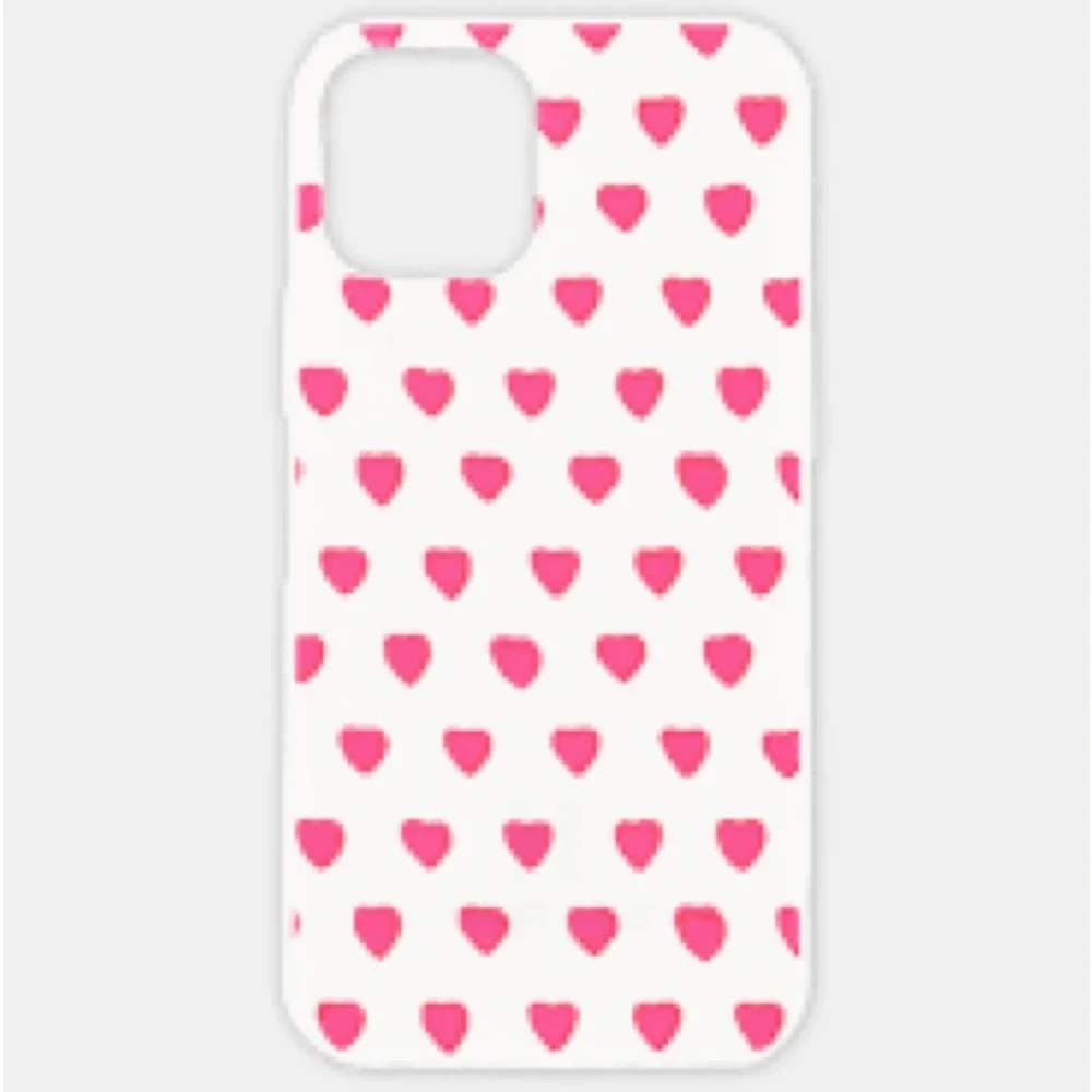Roller rabbit pink heart phone case iphone 11/12